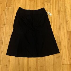 Talbots Classic Black A-Line Skirt